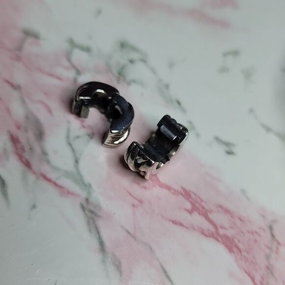 Authentic Pandora Retired Vintage Spacer Clips GUC - Picture 4 of 6